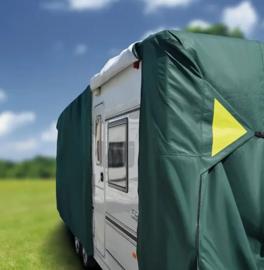 Maypole Caravan Cover Green Fits Up To 4.1M (14')