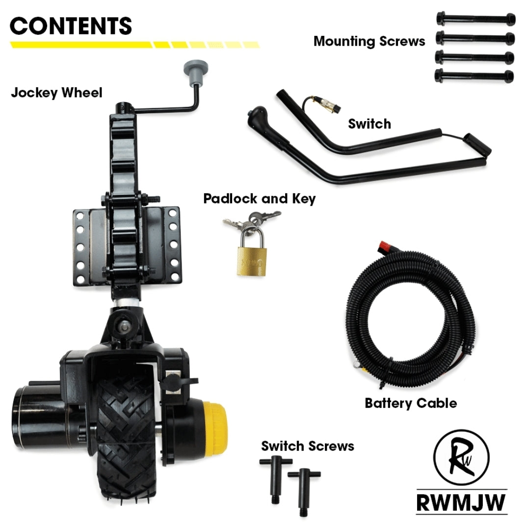 RocwooD Motorised Jockey Wheel 550W